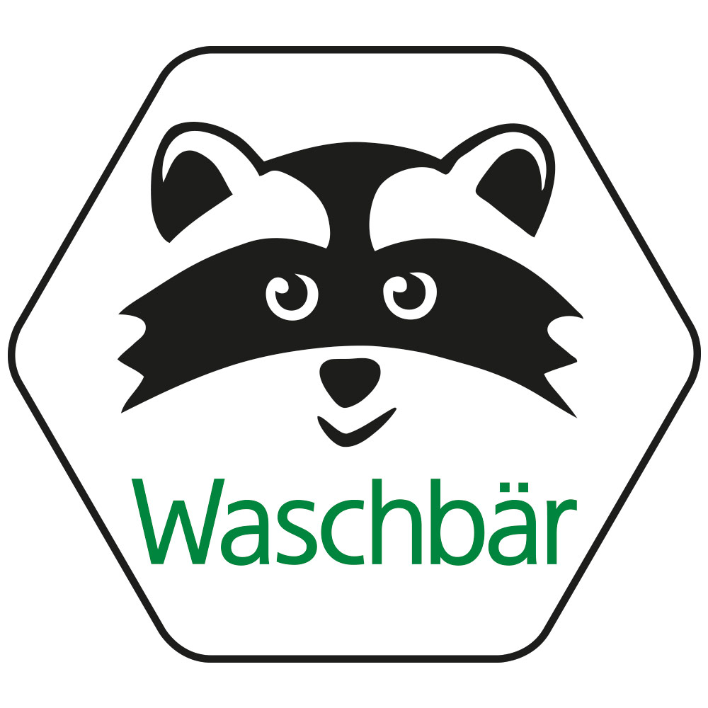 Waschbär Logo